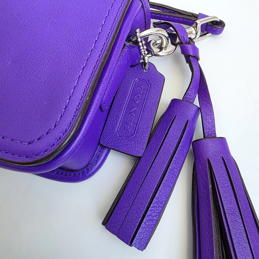 NEW Coach Legacy Penny Crossbody Bag in Ultraviolet - Picture 11 of 15